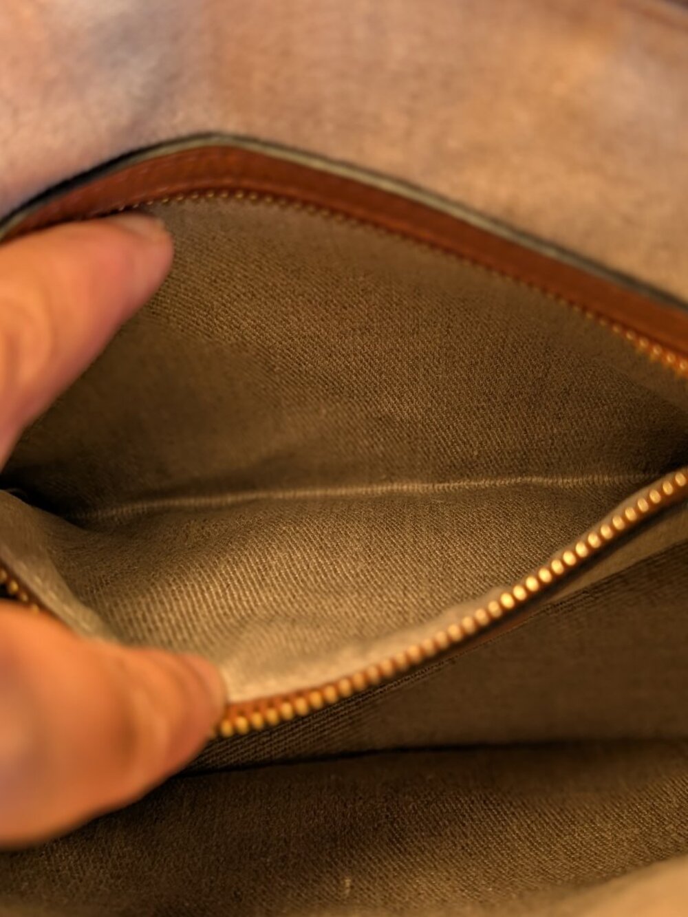 NWOT Chloe Small Marcie Bag Grained Leather in Tan - Picture 12 of 16